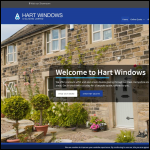 Screen shot of the Hart & Co (Windows & Doors) Ltd website.