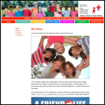 Screen shot of the Fffc (The Foresters' Fund for Children) website.