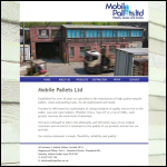 Screen shot of the Mobile Packing Co. Ltd website.