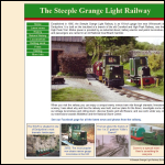 Screen shot of the Steeple Grange Light Railway Company Ltd website.
