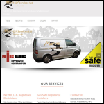 Screen shot of the Marval Services Ltd website.