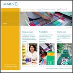 Screen shot of the Almus Ltd website.