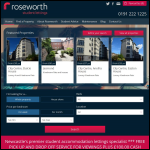 Screen shot of the Roseworthy Properties website.