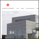 Screen shot of the Albon Properties Ltd website.