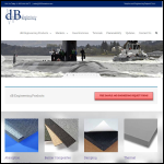 Screen shot of the D.B. Thermal Insulation Services Ltd website.