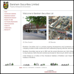 Screen shot of the Barsham Securities Ltd website.