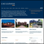 Screen shot of the Chessman Developments Ltd website.