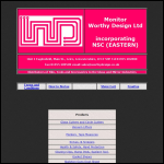 Screen shot of the Worthy Design Ltd website.