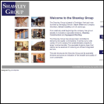 Screen shot of the Shawley Construction Company Ltd website.