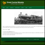 Screen shot of the Central Models Ltd website.