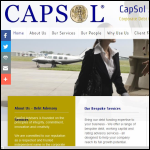 Screen shot of the Cap Advisers Ltd website.