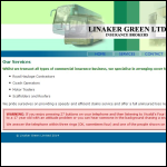 Screen shot of the Linaker Green Ltd website.
