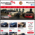 Screen shot of the Autodrive Ltd website.