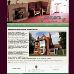 Screen shot of the Ashdene Homes Ltd website.