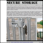 Screen shot of the Yardjet Storage Solutions Ltd website.