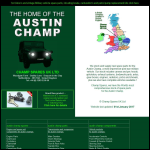Screen shot of the Champ Spares (UK) Ltd website.
