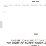 Screen shot of the Amber Communications Ltd website.