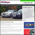 Screen shot of the Group Taxibus Ltd website.