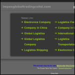 Screen shot of the Global Impex Trading Co. Ltd website.