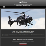 Screen shot of the Uplift Aviation Ltd website.