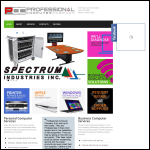 Screen shot of the Professional Computer Group Ltd website.