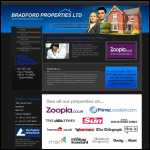 Screen shot of the Bradford & Leeds (Commercial Properties) Ltd website.
