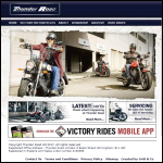 Screen shot of the Thunder Road Ltd website.