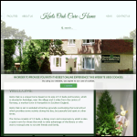 Screen shot of the Kents Oak Ltd website.