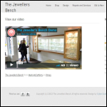 Screen shot of the The Jewellers Bench Ltd website.