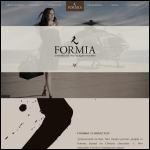 Screen shot of the Formia Ltd website.