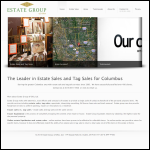 Screen shot of the Estategroup Ltd website.