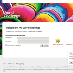 Screen shot of the World Challenge Expeditions Ltd website.