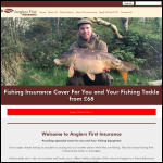 Screen shot of the United Anglers Ltd website.