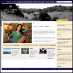 Screen shot of the Lees Court Estate Ltd website.