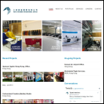 Screen shot of the George Interiors Ltd website.