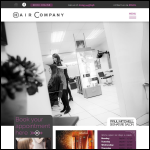 Screen shot of the Centrestage Hair Company Ltd website.
