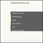 Screen shot of the SMD Hydrovision website.
