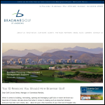 Screen shot of the Braemar Developments Ltd website.