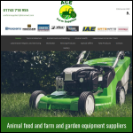 Screen shot of the Acefarm Ltd website.