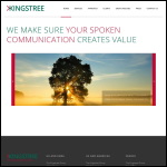 Screen shot of the The Kingstree Group (U.K.) Ltd website.