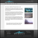 Screen shot of the Airwaves Media Productions Ltd website.