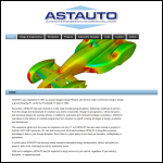 Screen shot of the Astauto Ltd website.