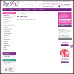 Screen shot of the D. J. (Creations) Ltd website.