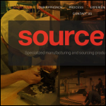 Screen shot of the Sourcelone Ltd website.