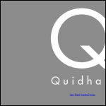 Screen shot of the Quidham Ltd website.