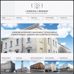 Screen shot of the Medway Estates (London) Ltd website.