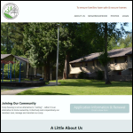 Screen shot of the Hillside Parks Ltd website.