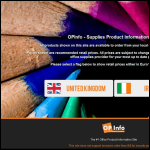 Screen shot of the Select Office Supplies & Business Equipment Ltd website.