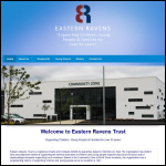 Screen shot of the Eastern Ravens Trust website.