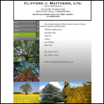 Screen shot of the Clifford J. Matthews Ltd website.
